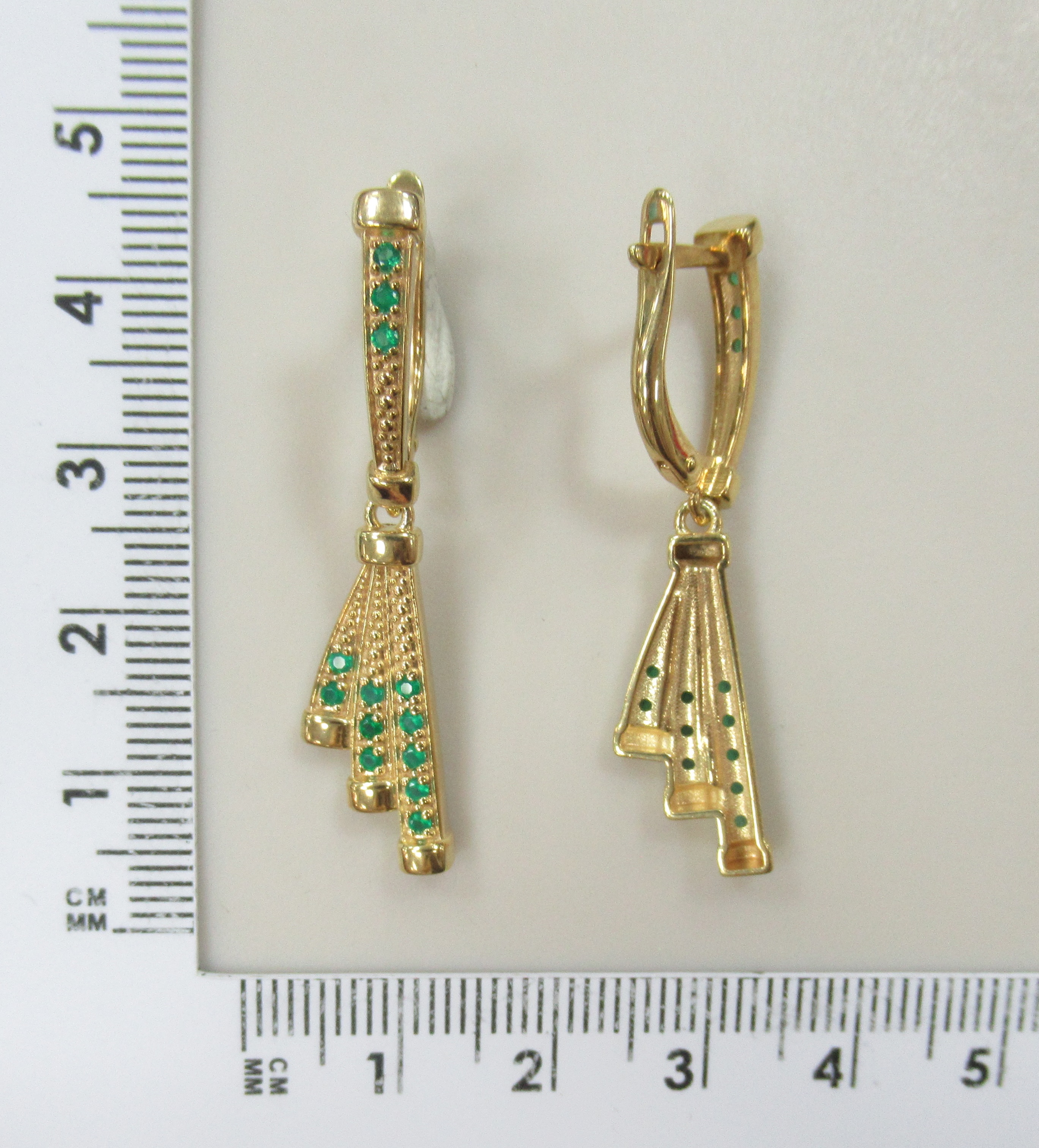 Серебряные серьги с агатами